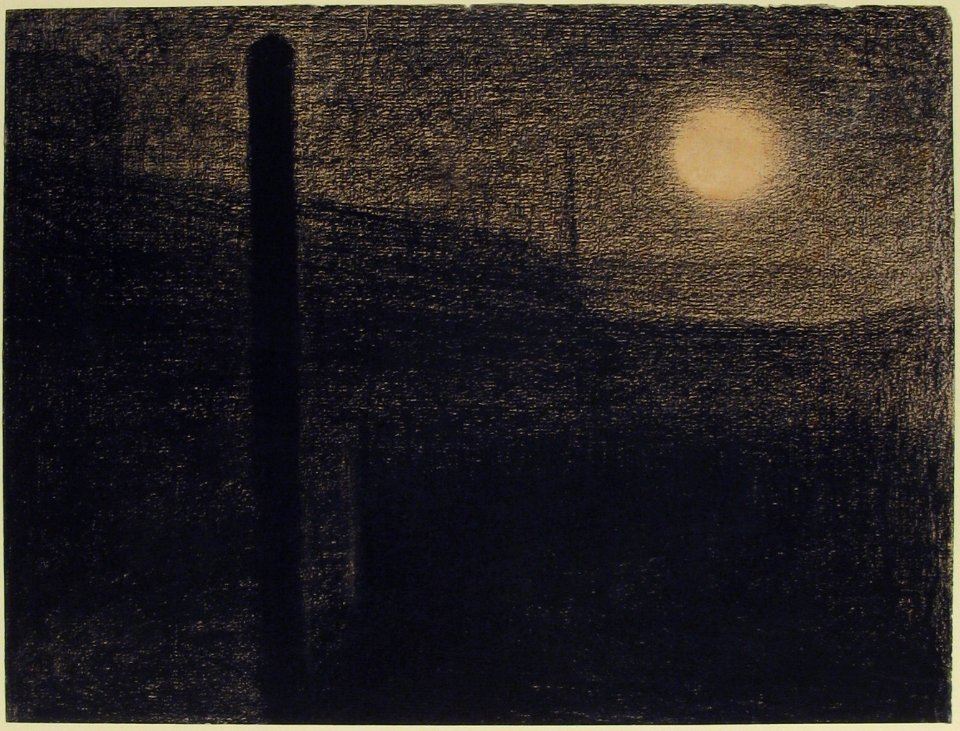 Courbevoie- Factories by Moonlight MET 1976.243