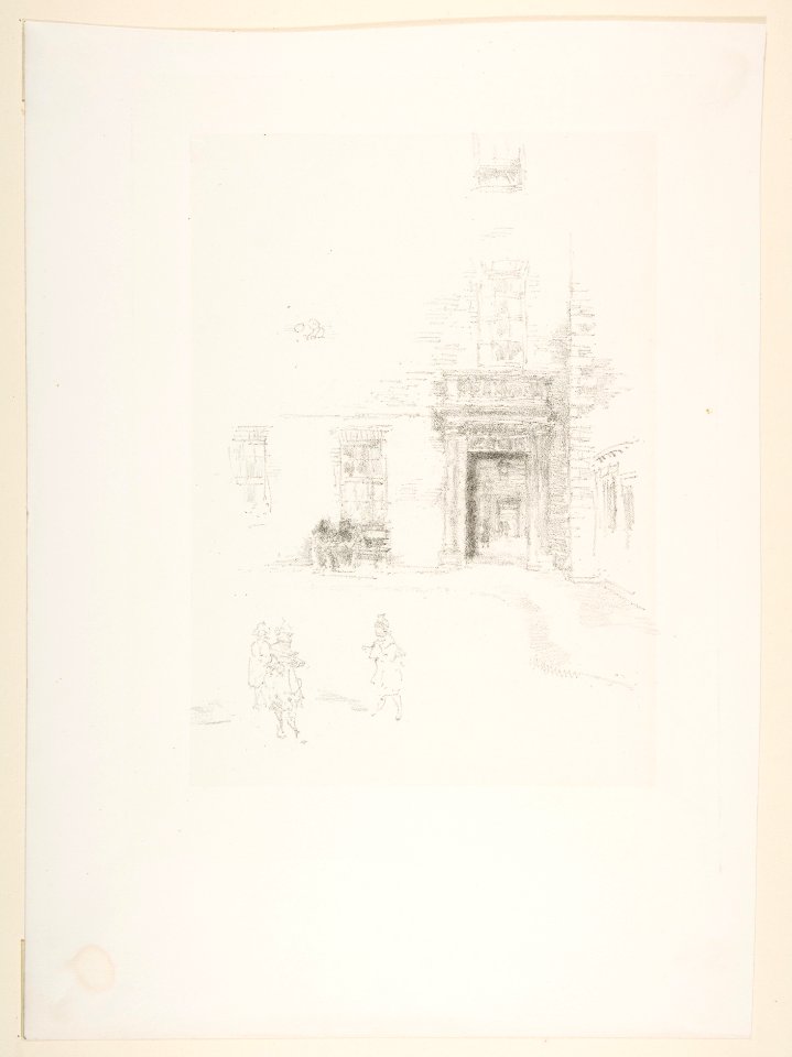 Courtyard, Chelsea Hospital MET DP813820
