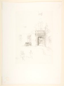 Courtyard, Chelsea Hospital MET DP813820