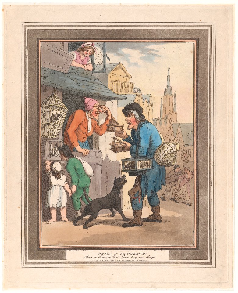 Cries of London- No.1- Buy a Trap, a Rat-Trap MET DP872196