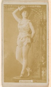 Daisy Murdoch, from the Actresses series (N245) issued by Kinney Brothers to promote Sweet Caporal Cigarettes MET DP859187