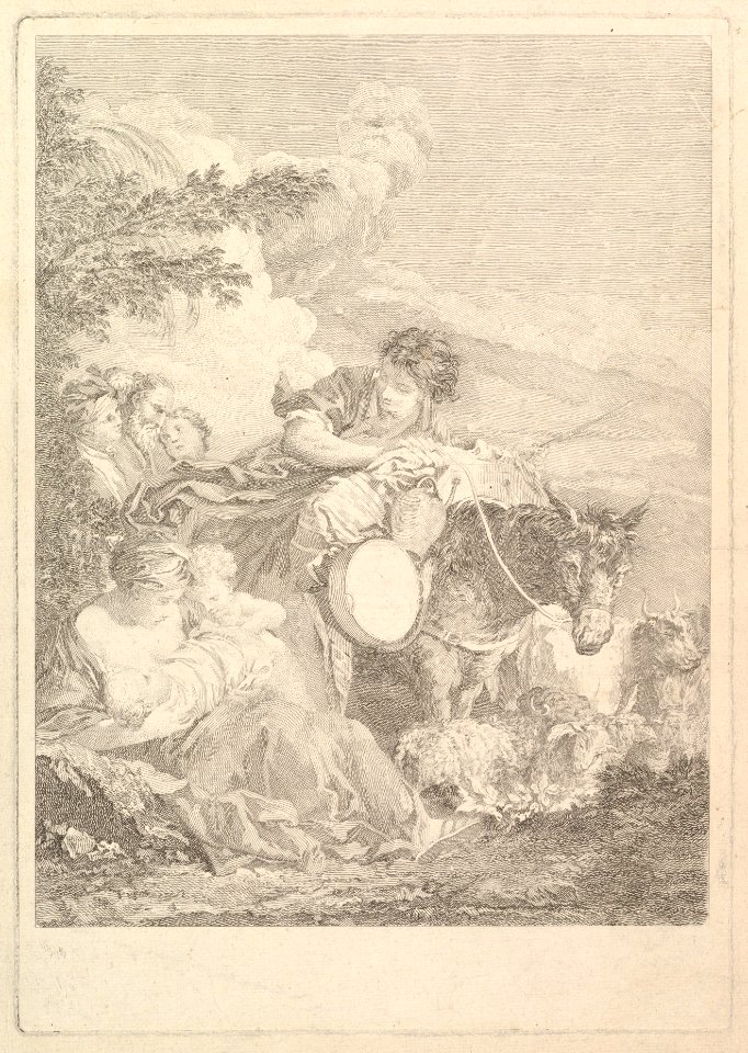Départ de Jacob (The Departure of Jacob) MET DP826705