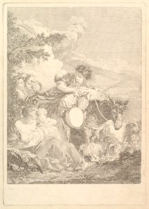 Départ de Jacob (The Departure of Jacob) MET DP826705