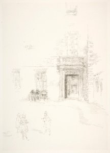Courtyard, Chelsea Hospital MET DP813808