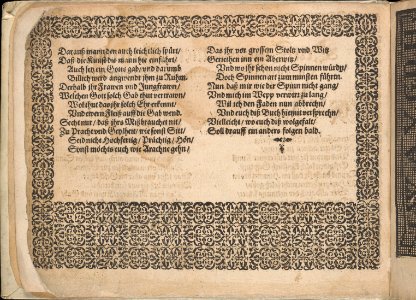 Dedication page of Neu künstlich Modelbuch (page 2v) MET DP364177