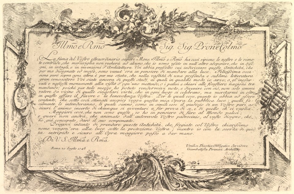 Dedication to Giovanni Bottari (Dédicace à Bottari) MET DP827929
