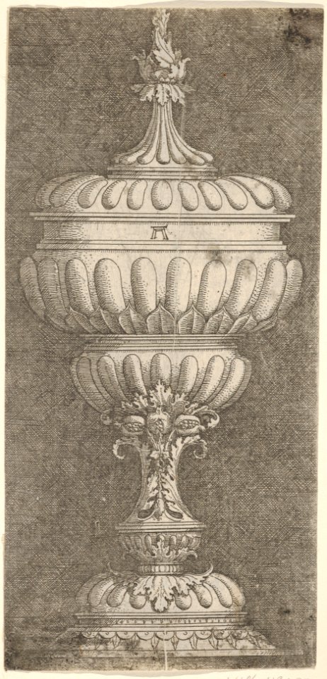 Covered Goblet with Three Pomegranates MET DP833102