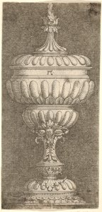 Covered Goblet with Three Pomegranates MET DP833102