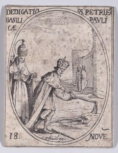Dedication of Basilicas St. Peter and St. Paul Met DP891218