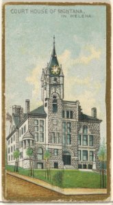 Court House of Montana in Helena, from the General Government and State Capitol Buildings series (N14) for Allen & Ginter Cigarettes Brands MET DP834752