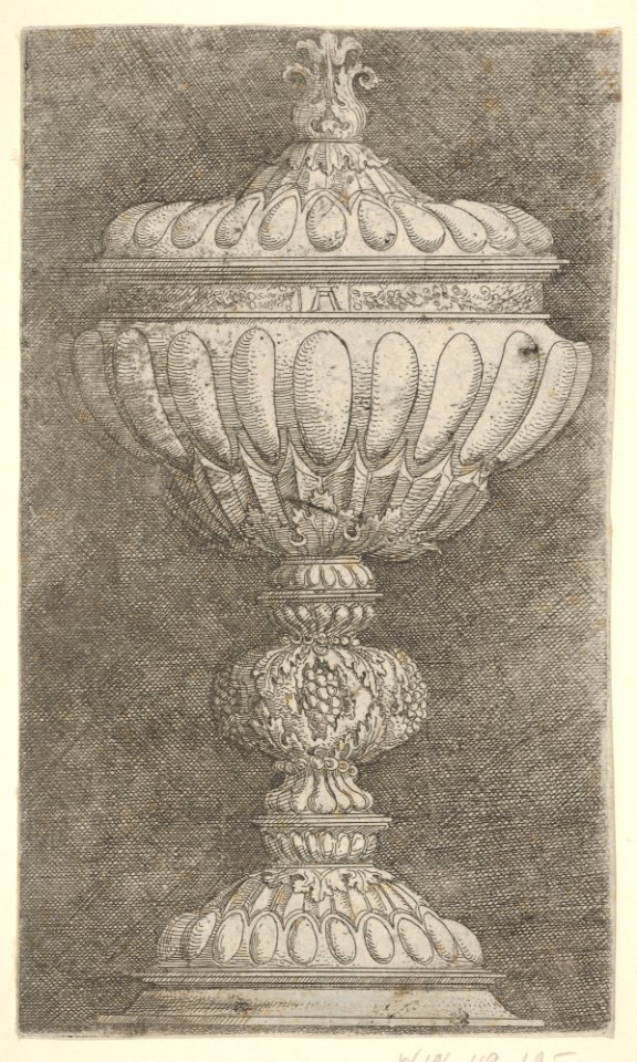 Covered Goblet with Grapes on the Stem MET DP833077