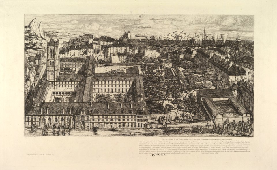 College Henri IV (ou Lycée Napoléon) MET DP818924