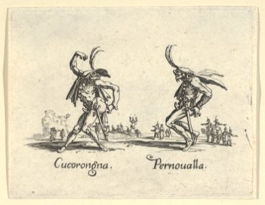 Cucorongna - Pernoualla, from the Balli di Sfessania MET DP846870