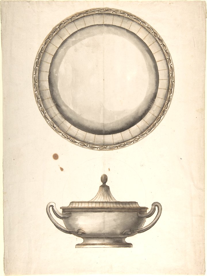 Covered Dish with Tray MET DP804083