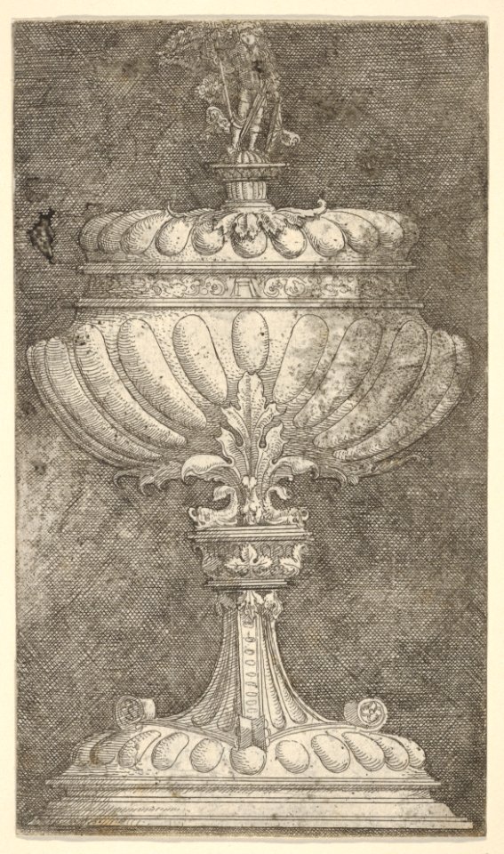 Covered Goblet with a Knight on the Lid MET DP833078