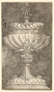 Covered Goblet with a Knight on the Lid MET DP833078