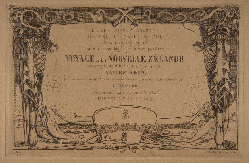 Cover- The Voyage to New Zealand (1842 - 46) MET DP813260