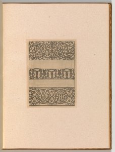Copies after the 'Livre contenant passement de moresques' (plate 18) MET DP703539