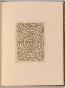 Copies after the 'Livre contenant passement de moresques' (plate 17) MET DP703538