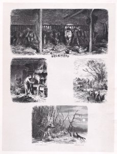 December from Album of Rustic Subjects Met DP888916