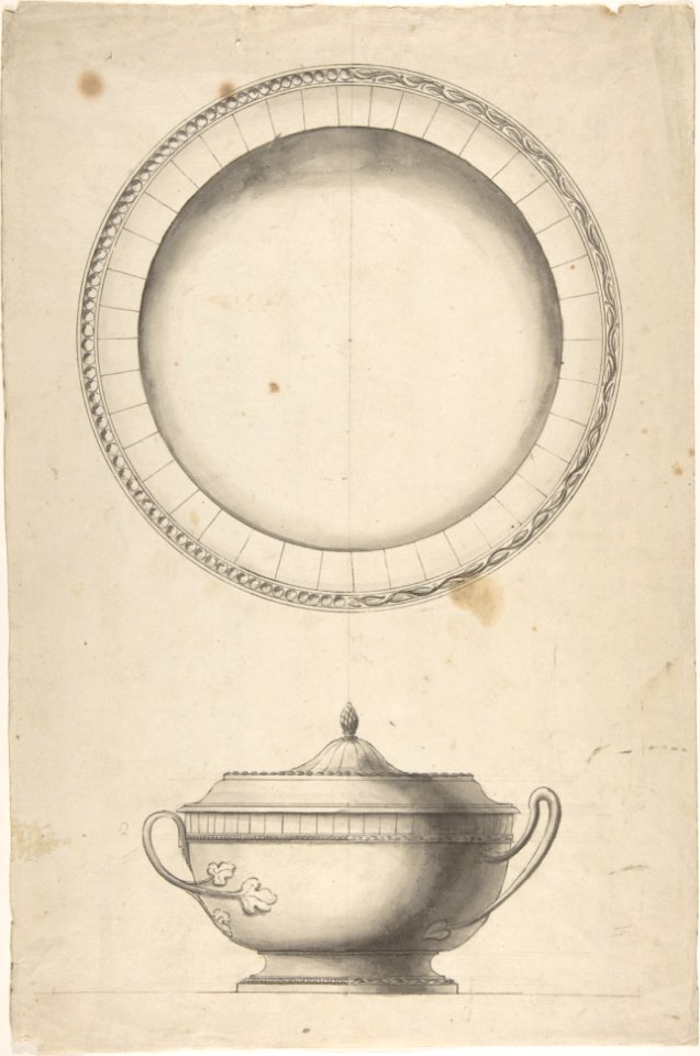Covered Dish with Tray MET DP803892