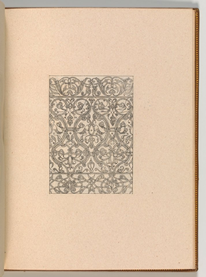 Copies after the 'Livre contenant passement de moresques' (plate 16) MET DP703537