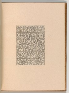Copies after the 'Livre contenant passement de moresques' (plate 16) MET DP703537