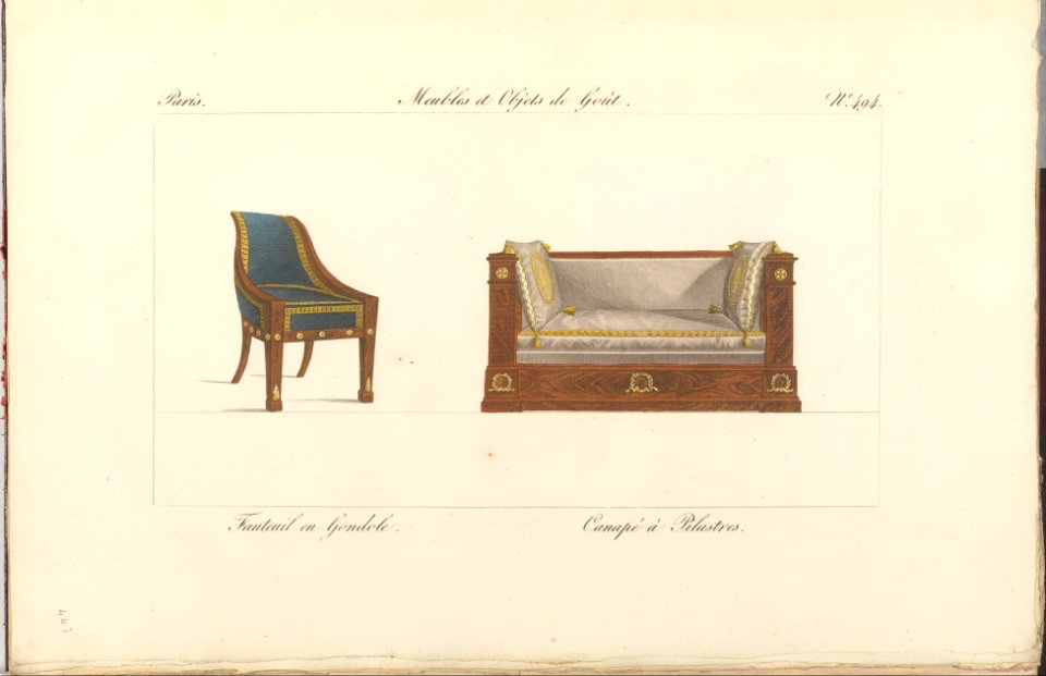 Collection de Meubles et Objets de Goût, vol. 2 MET DP252440