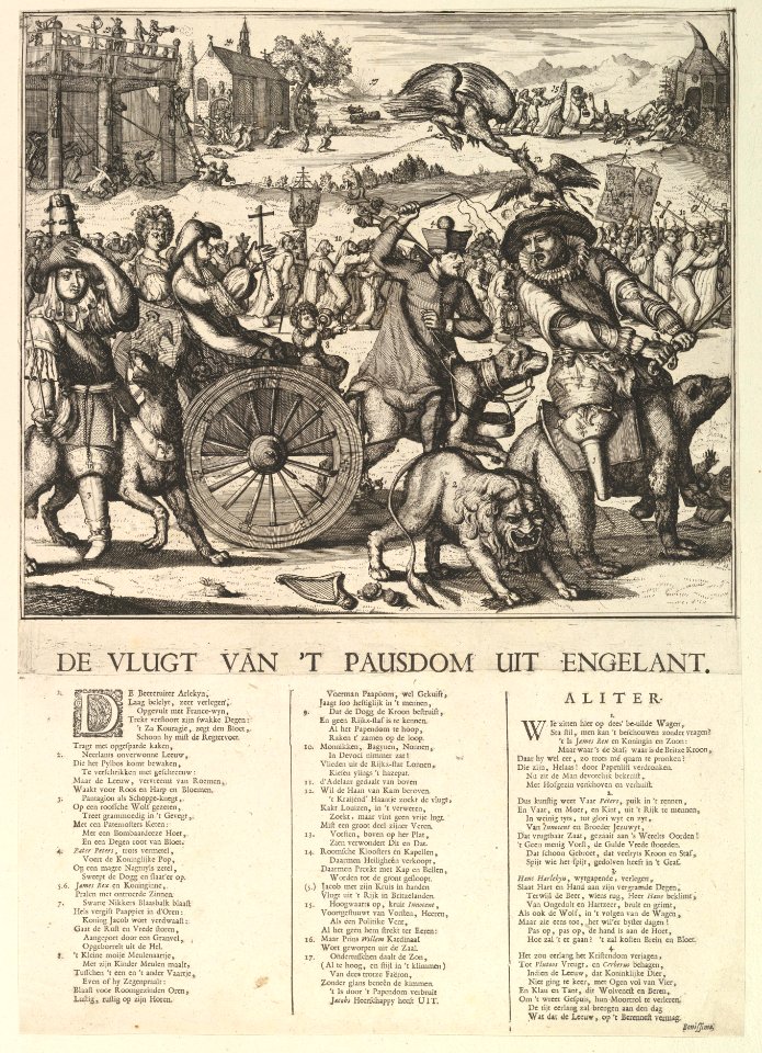 De Vlugt van 't Pausdom MET DP824594