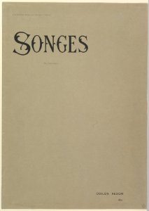 Cover of Songes Album MET DP823466