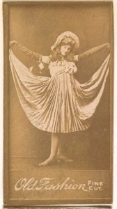 Dancer, from the Actresses series (N664) promoting Old Fashion Fine Cut Tobacco MET DPB869780