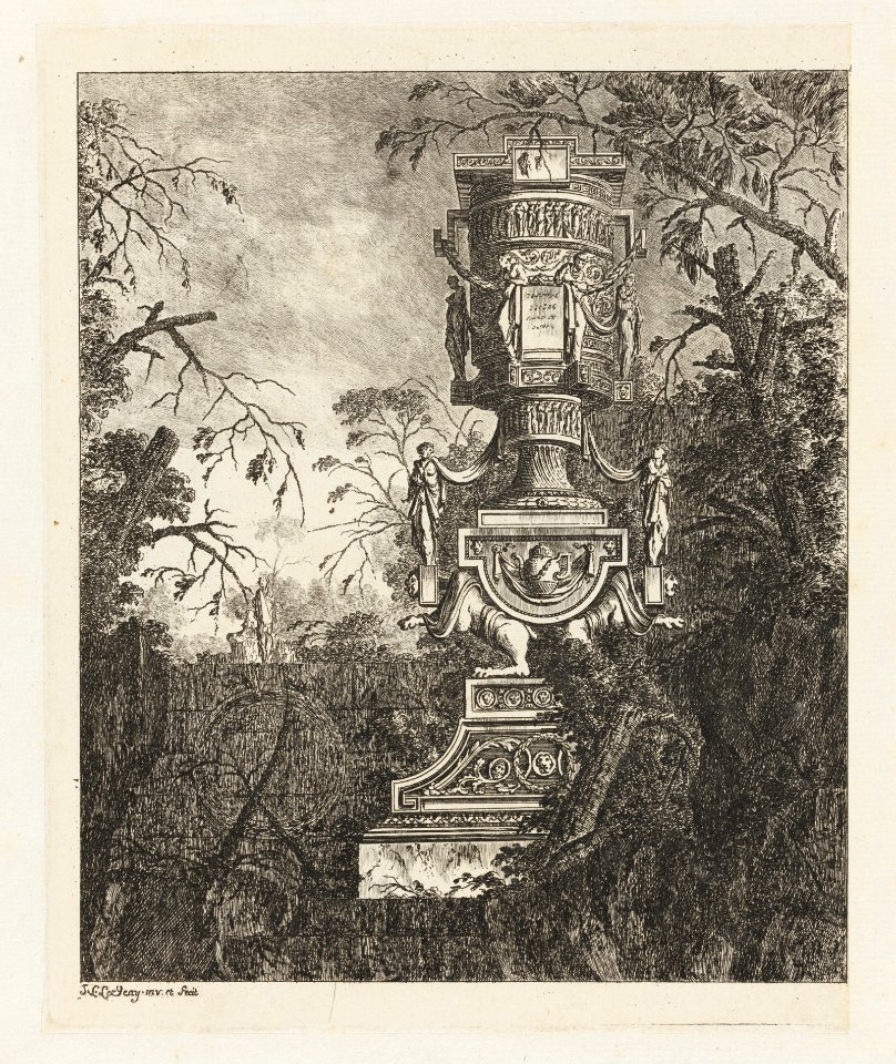 Collection of Different Subjects of Vases, Tombs, Ruins and Fountains... MET DP104569