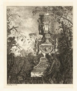 Collection of Different Subjects of Vases, Tombs, Ruins and Fountains... MET DP104569