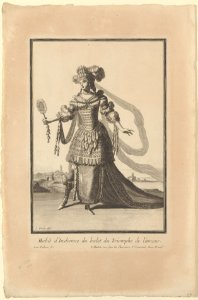 Costume of an Indian Woman from the Ballet "Triumph of Love" (Habit d'Indienne du balet du Triomphe de l'amour) MET DP209719