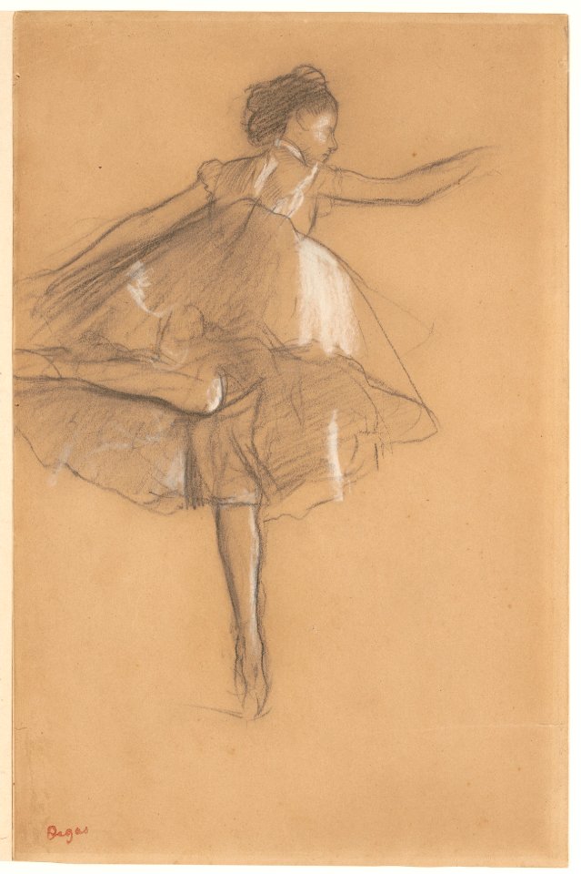 Dancer on pointe MET DP166232