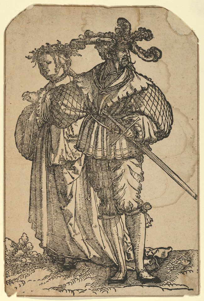 Dancing Couple (I), from The Wedding Dancers (restrike) MET DP849307