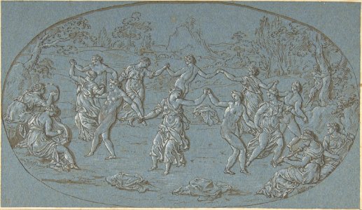 Dancing Nymphs in a Glade MET DP802341