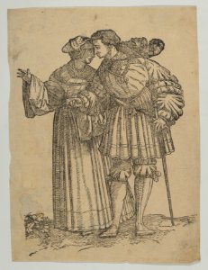 Dancing Couple (IV), from The Wedding Dancers MET DP849304