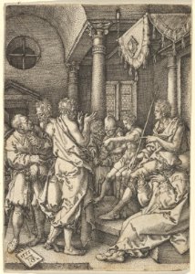 Daniel Cross-Examining the Elders, from The Story of Susanna MET DP836637