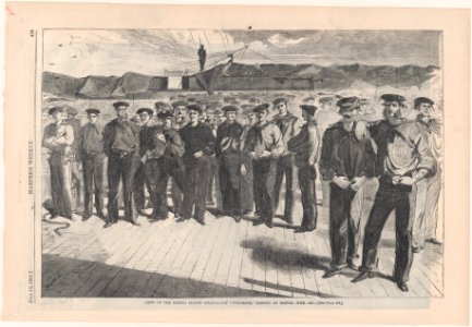 Crew of U.S. Steamsloop 'Colorado' (Harper's Weekly, Vol. V) MET DP875222