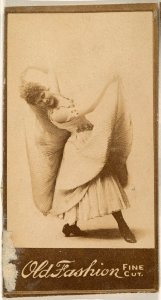 Dancer, from the Actresses series (N664) promoting Old Fashion Fine Cut Tobacco MET DPB869704