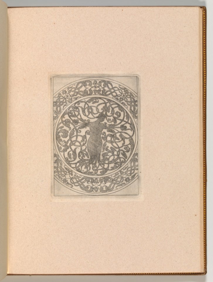 Copies after the 'Livre contenant passement de moresques' (plate 12) MET DP703533