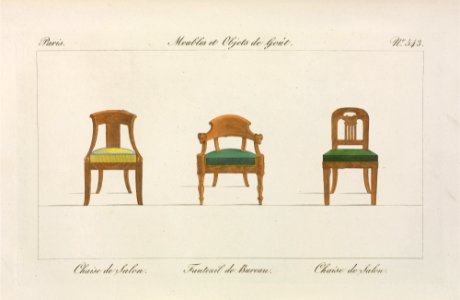Collection de Meubles et Objets de Goût, vol. 3 MET DP211451