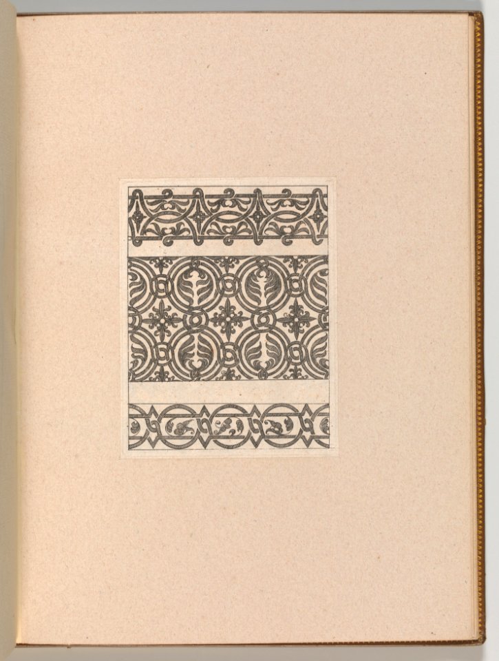 Copies after the 'Livre contenant passement de moresques' (plate 15) MET DP703536