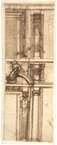 Design in Elevation for the Façade of a Building. MET DP801304