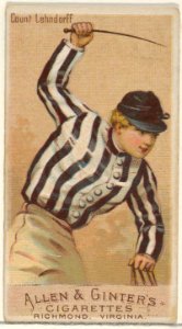 Count Lehndorff, from the Racing Colors of the World series (N22a) for Allen & Ginter Cigarettes MET DP835192
