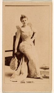 Cora Tanner, from the Actresses series (N245) issued by Kinney Brothers to promote Sweet Caporal Cigarettes MET DP859693