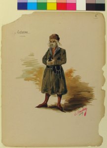 Costume Design for "Adam" MET 69.683.11