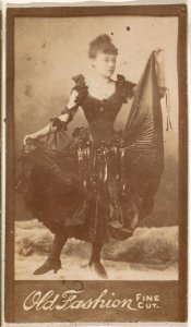 Dancer, from the Actresses series (N664) promoting Old Fashion Fine Cut Tobacco MET DPB869709