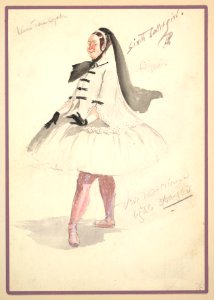 Costume Design for 'Sixth Ballet Girl' MET DP825264